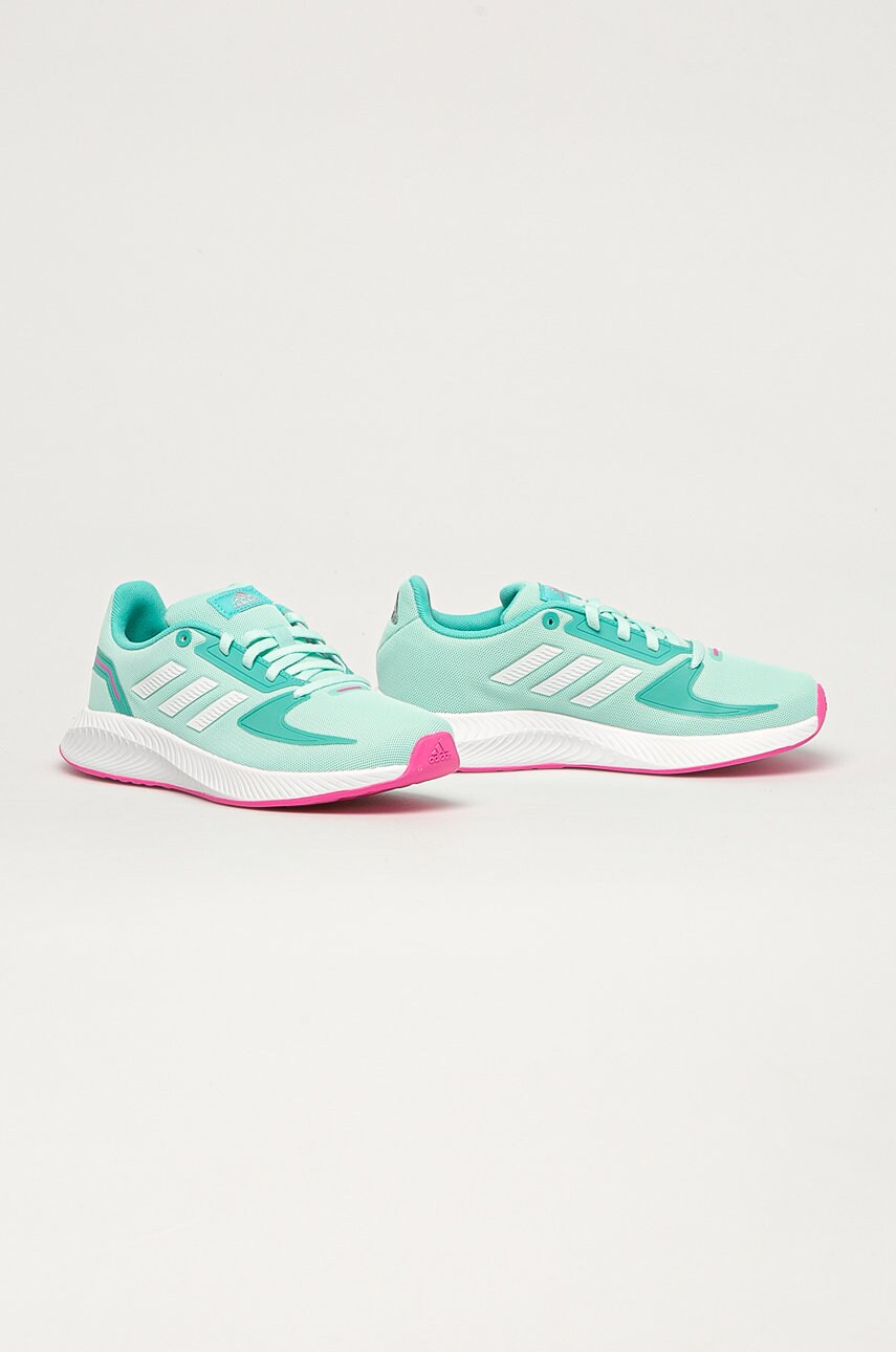 

Дитячі черевики adidas колір бірюзовий