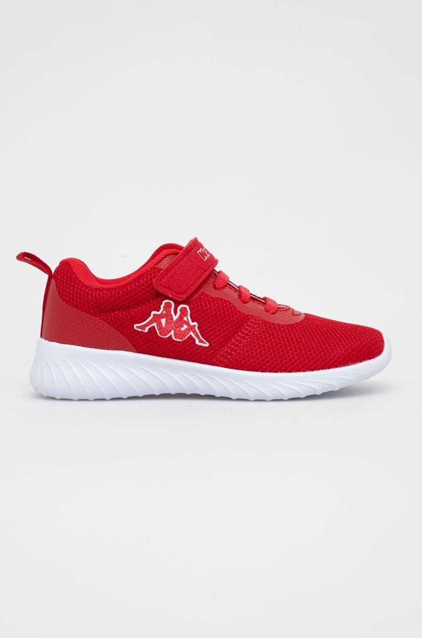 Levně Dětské sneakers boty Kappa červená barva