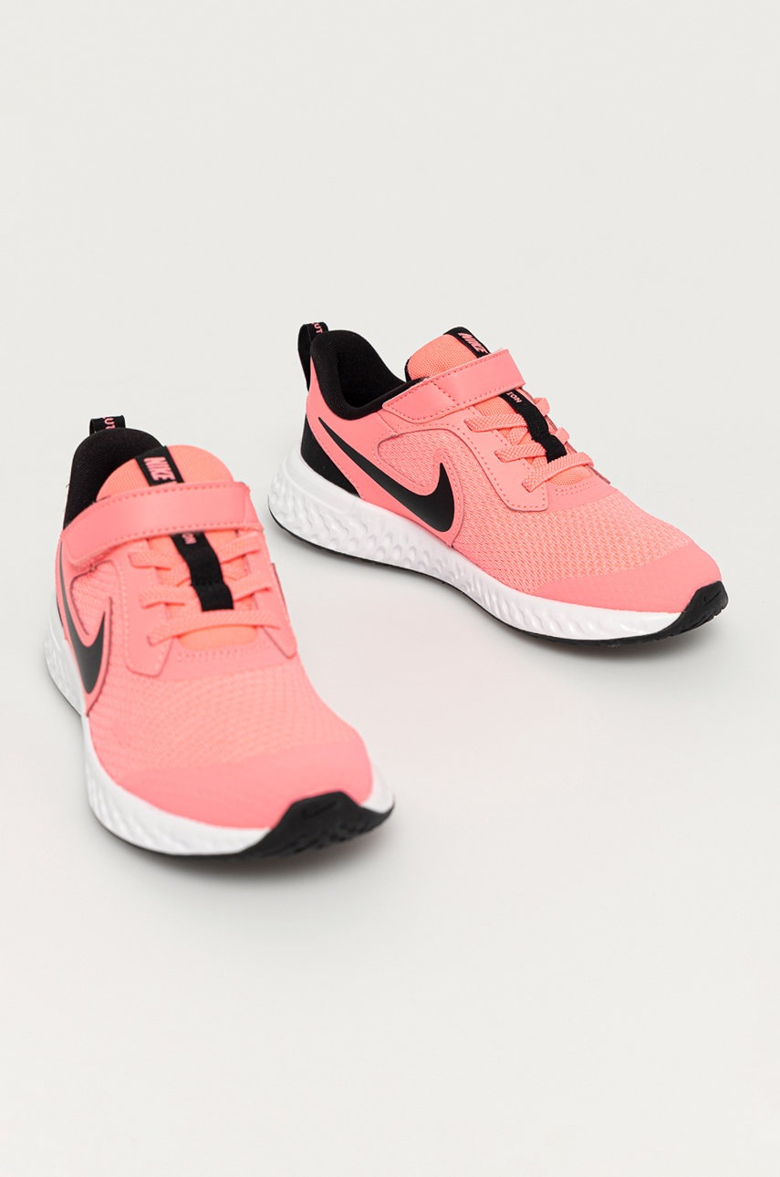 

Черевики Nike Kids колір рожевий