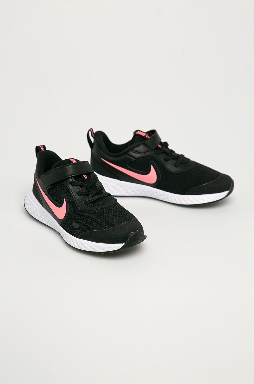 

Черевики Nike Kids колір чорний
