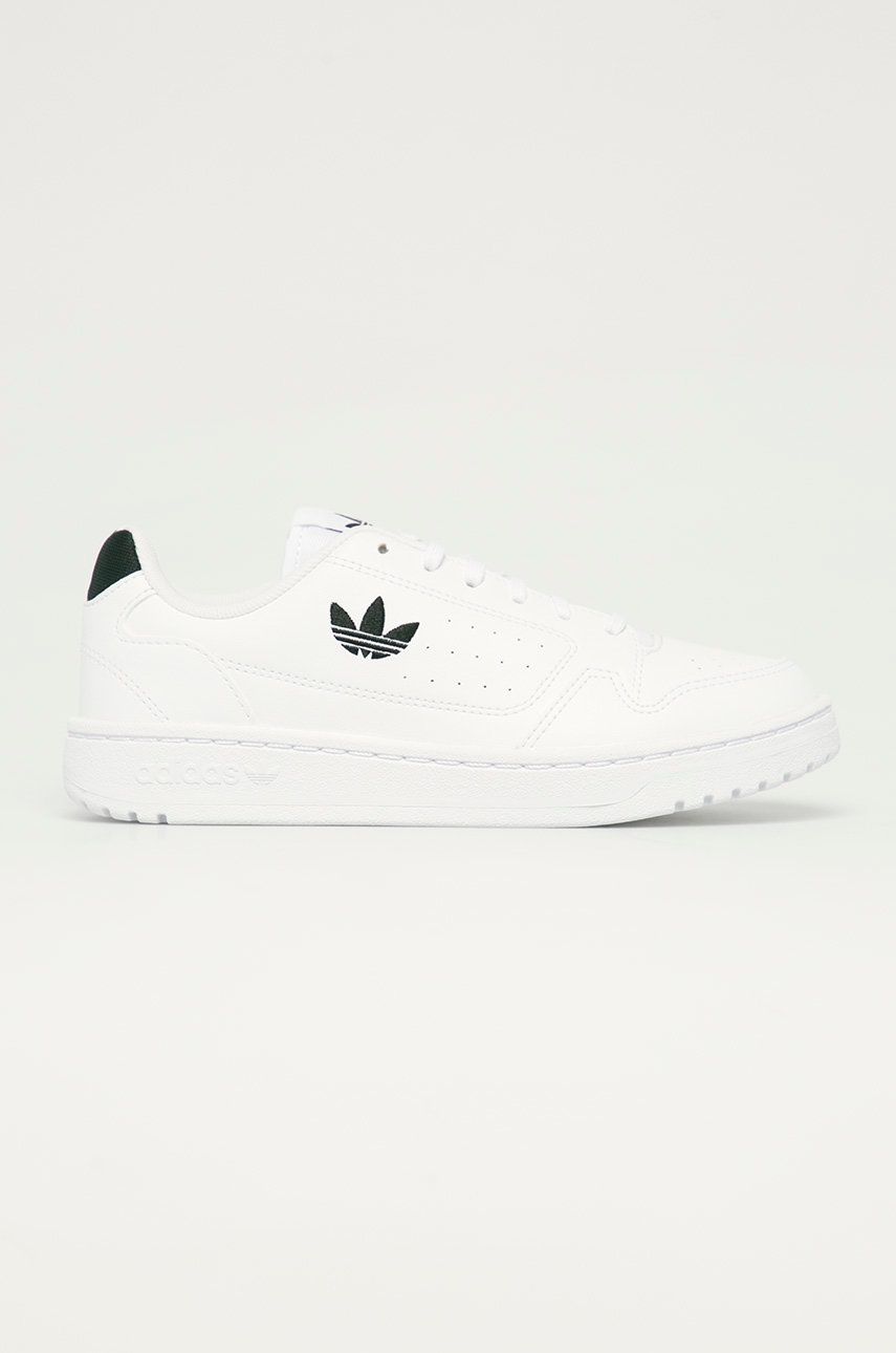adidas Originals sneakers copii Ny 90 J culoarea alb FY9840