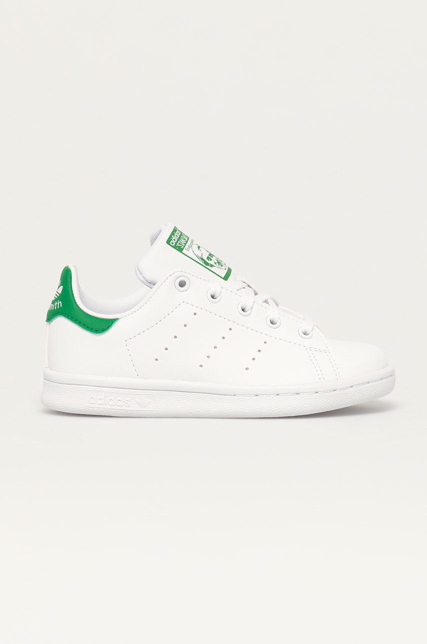 Dětské boty adidas Originals FX7524 bílá barva - bílá -  Svršek: Umělá hmota Vnitřek: Uměl