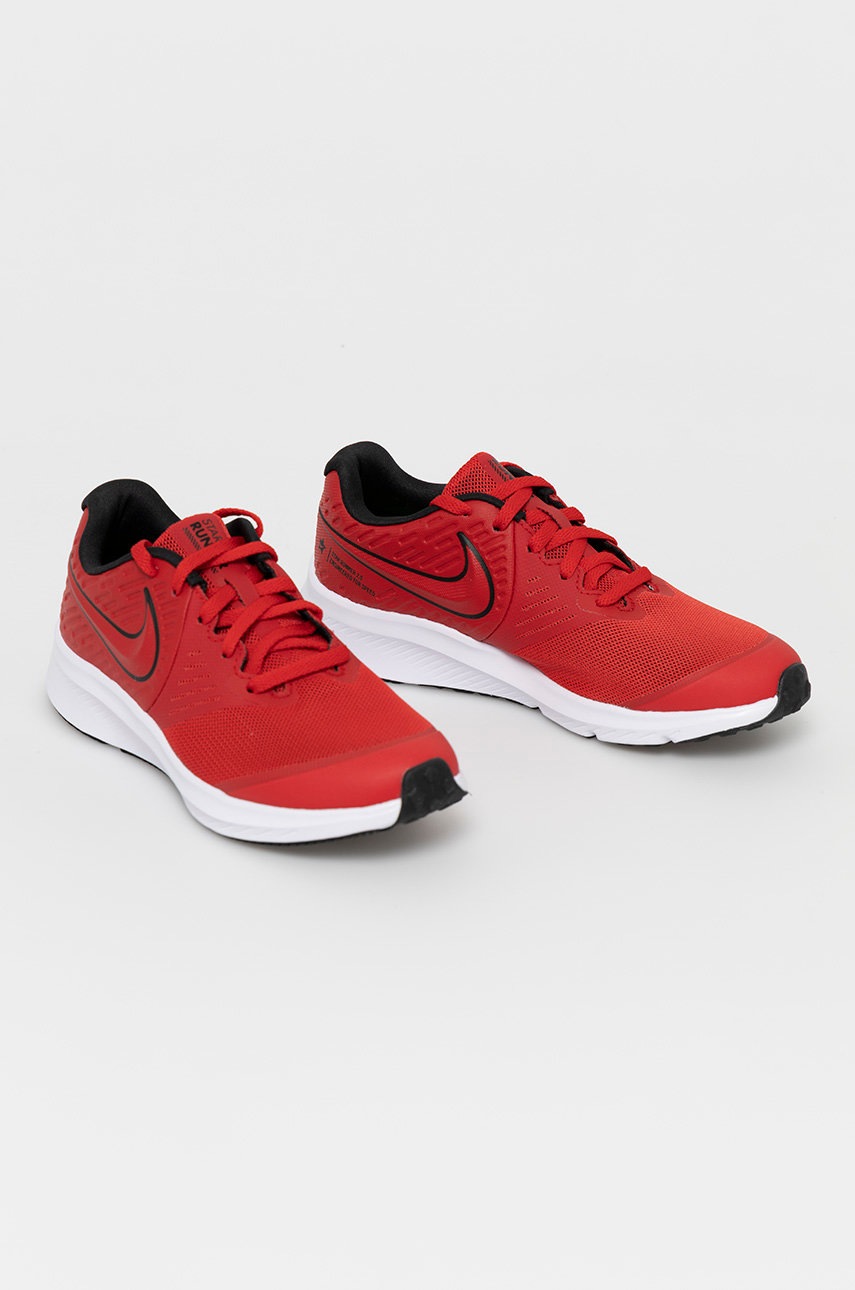 

Ботинки Nike Kids цвет красный