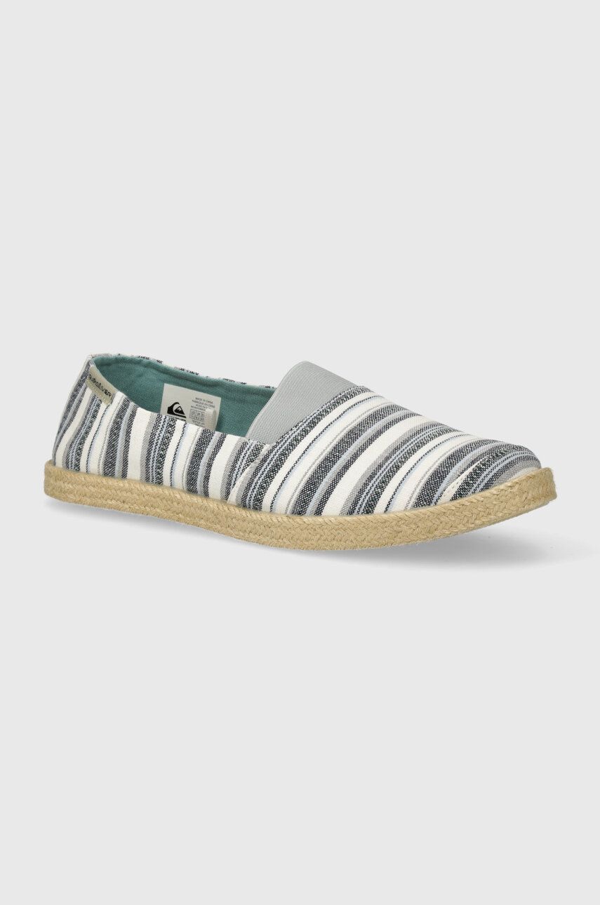 Quiksilver espadrile culoarea gri