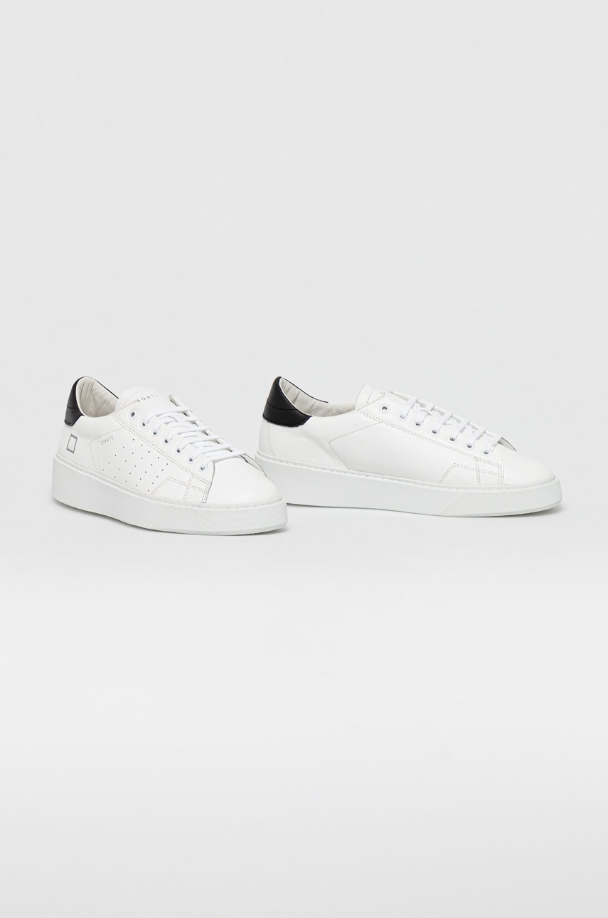 

Шкіряні черевики D.A.T.E. колір білий