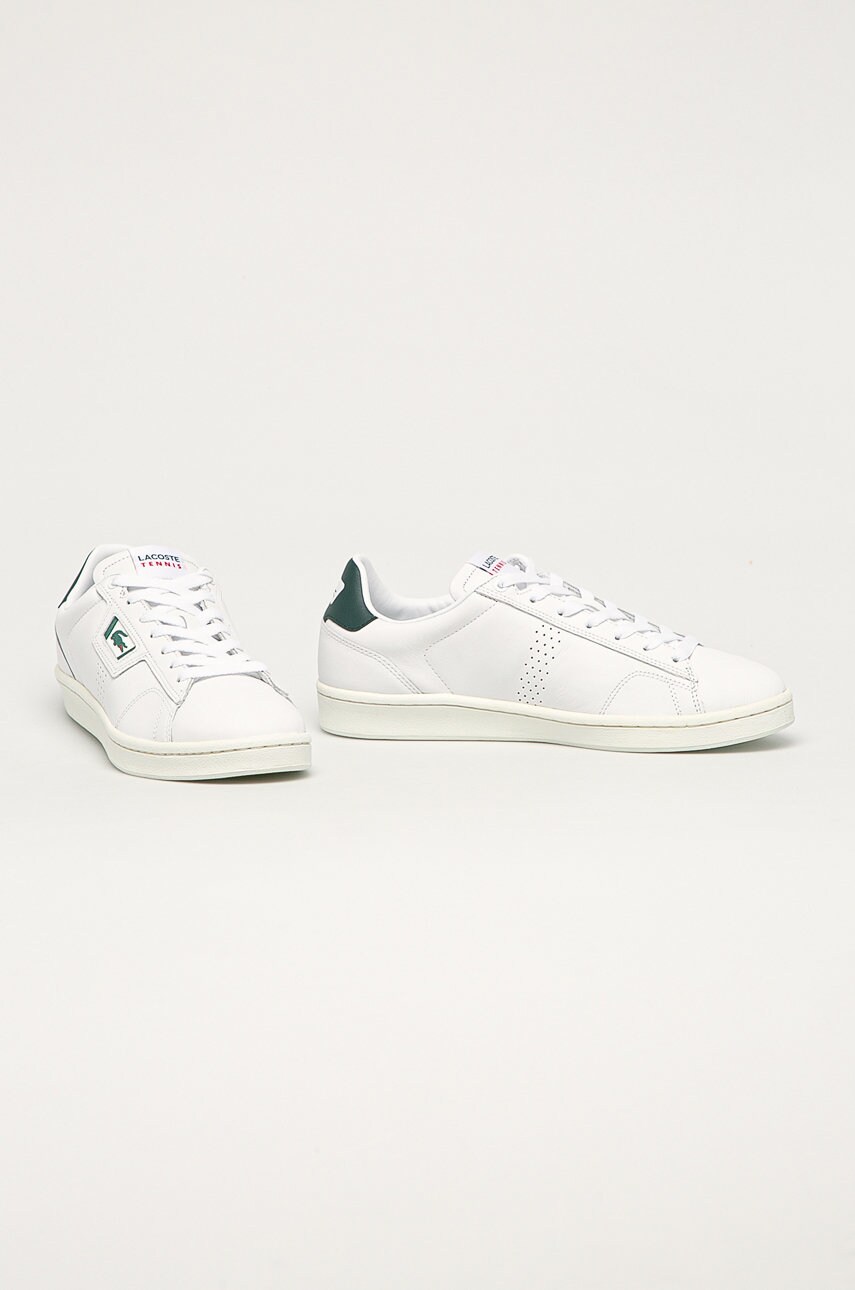 

Шкіряні черевики Lacoste колір білий