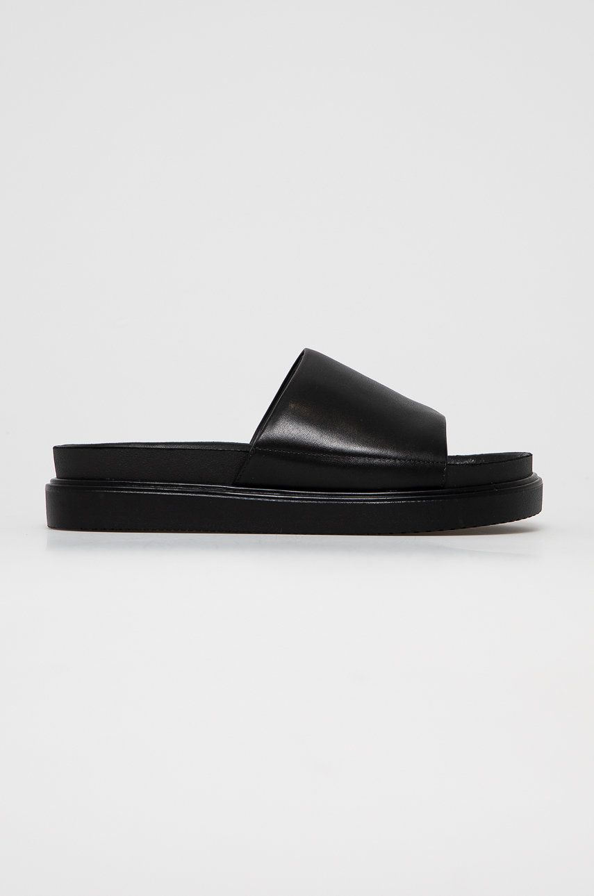 Levně Kožené pantofle Vagabond Shoemakers SETH pánské, černá barva, 5190-101-20