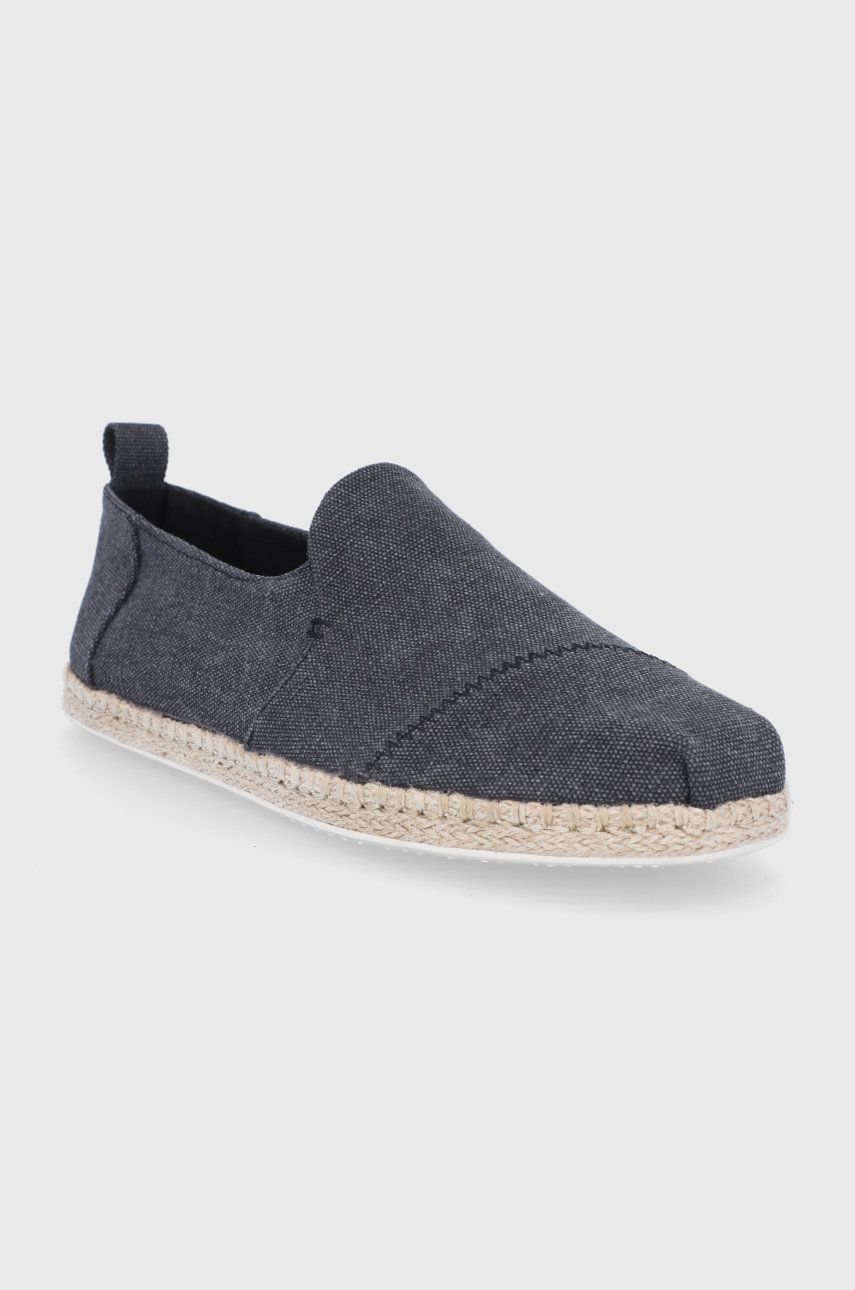 

Эспадрильи Toms Deconstructed Alpargata Rope цвет серый