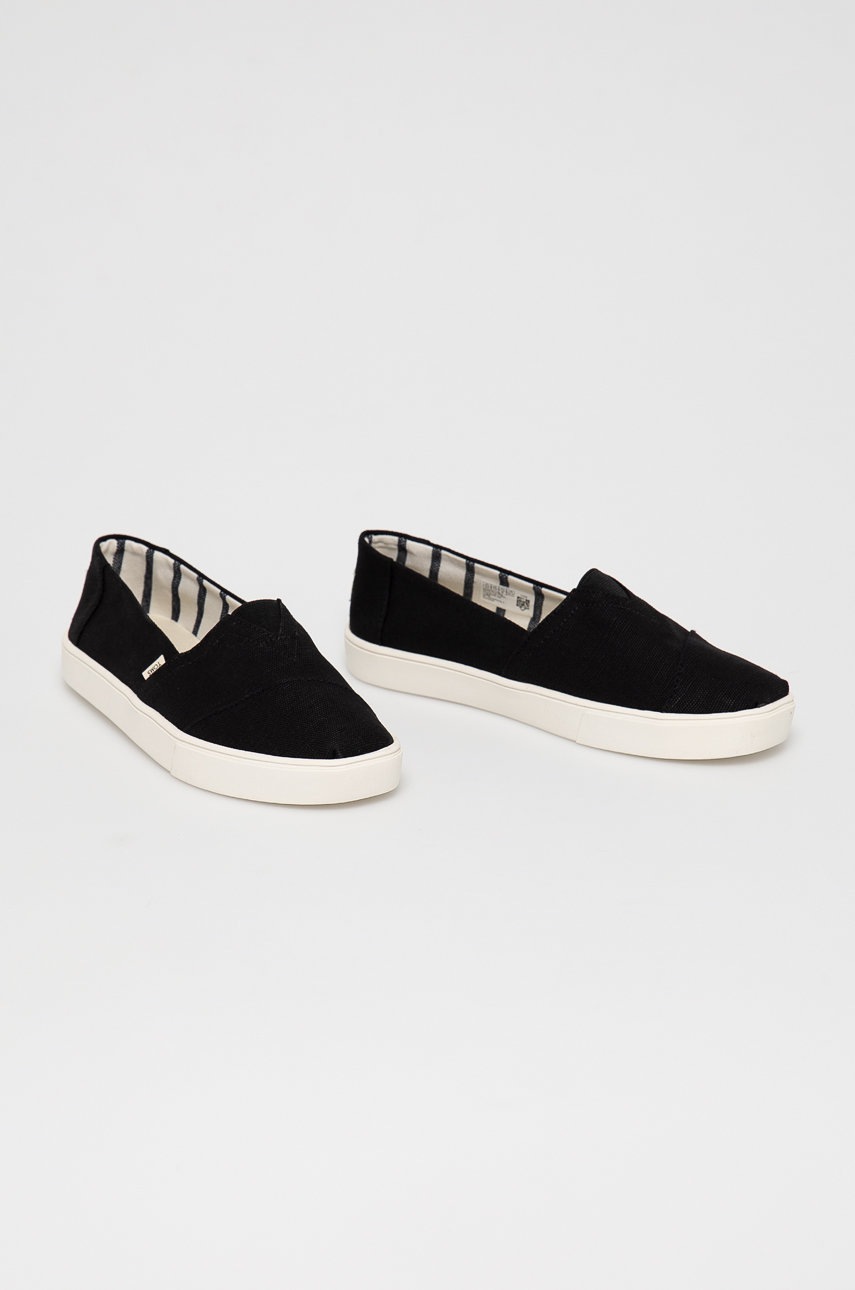 

Еспадрилі Toms колір чорний