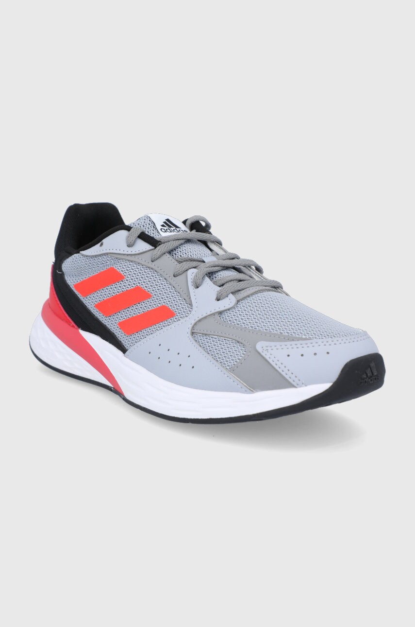 

Черевики adidas колір сірий