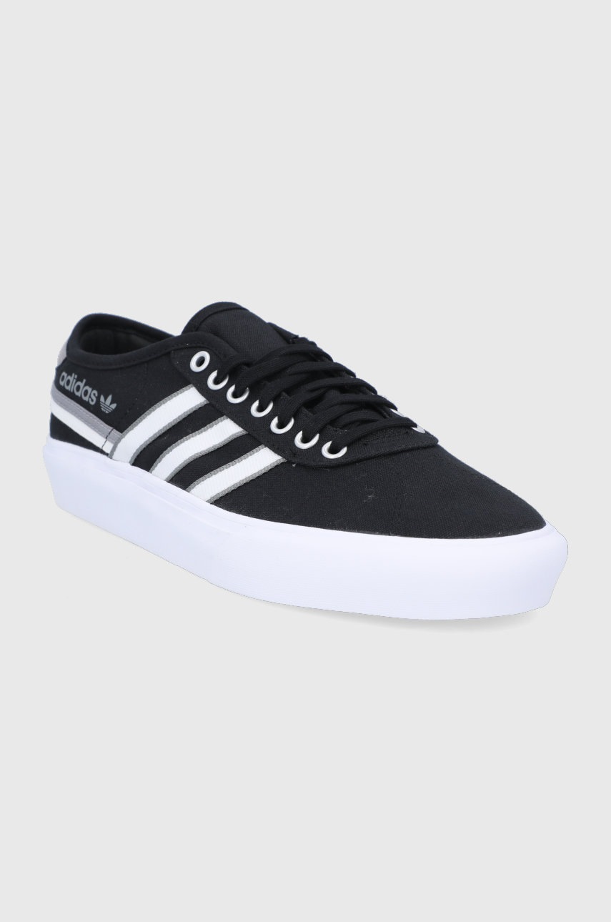 

Кеды adidas Originals Delpala мужское цвет чёрный