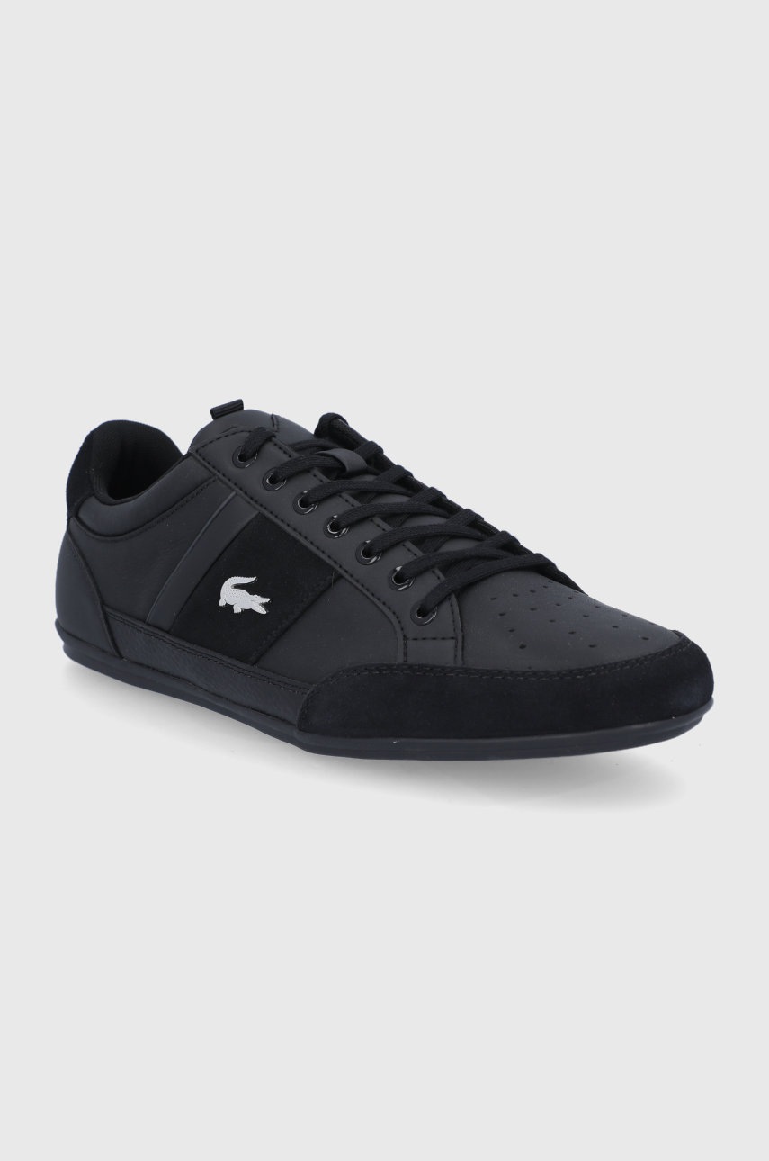 

Черевики Lacoste колір чорний