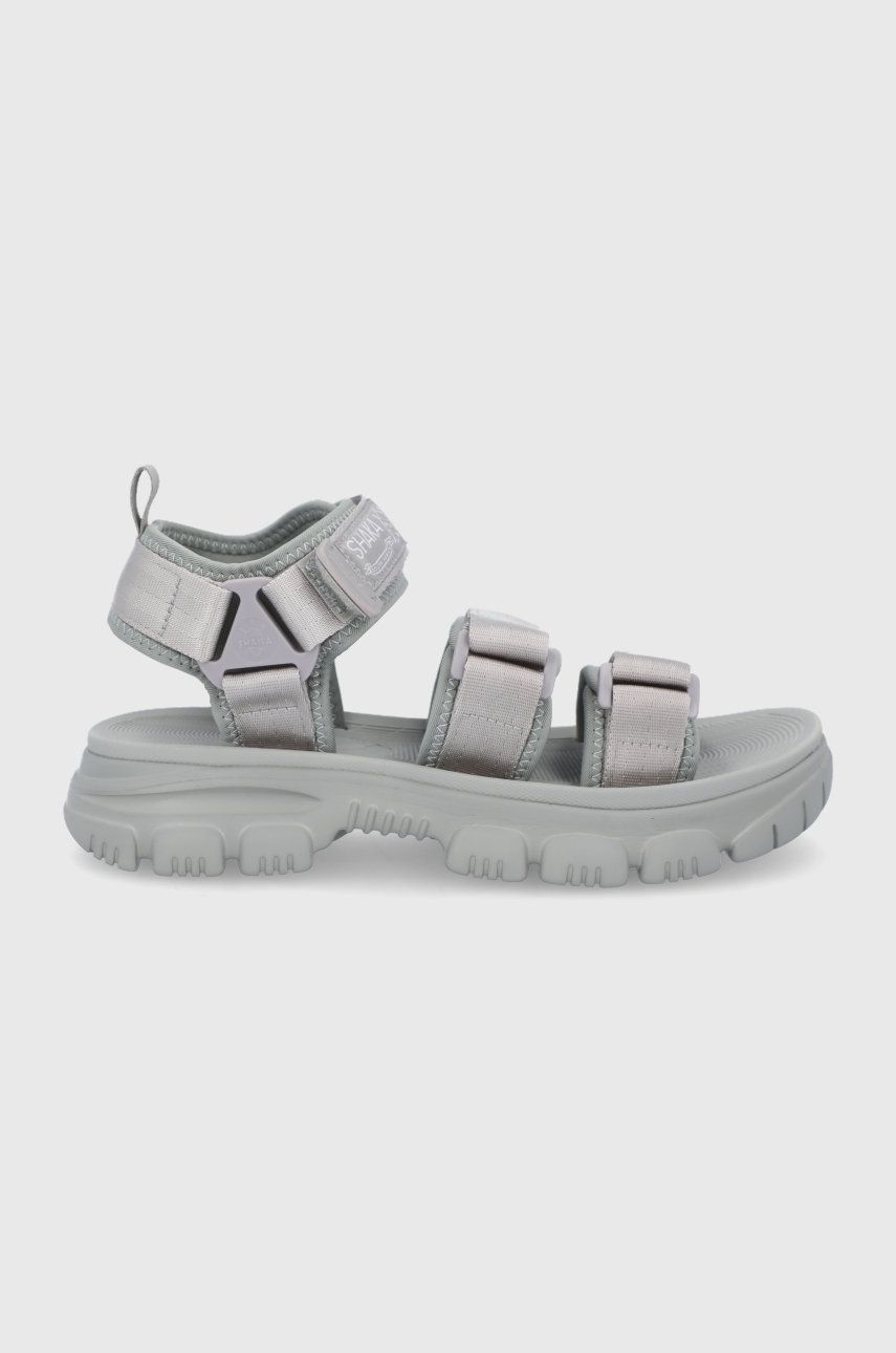 Shaka Sandale culoarea gri answear.ro imagine 2022 reducere