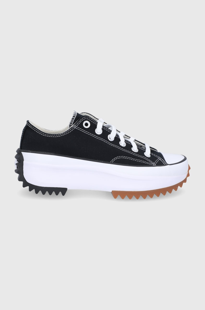 Tenisi Converse Run Star Hike Low 'black Gum' Culoarea Negru 168816c-black