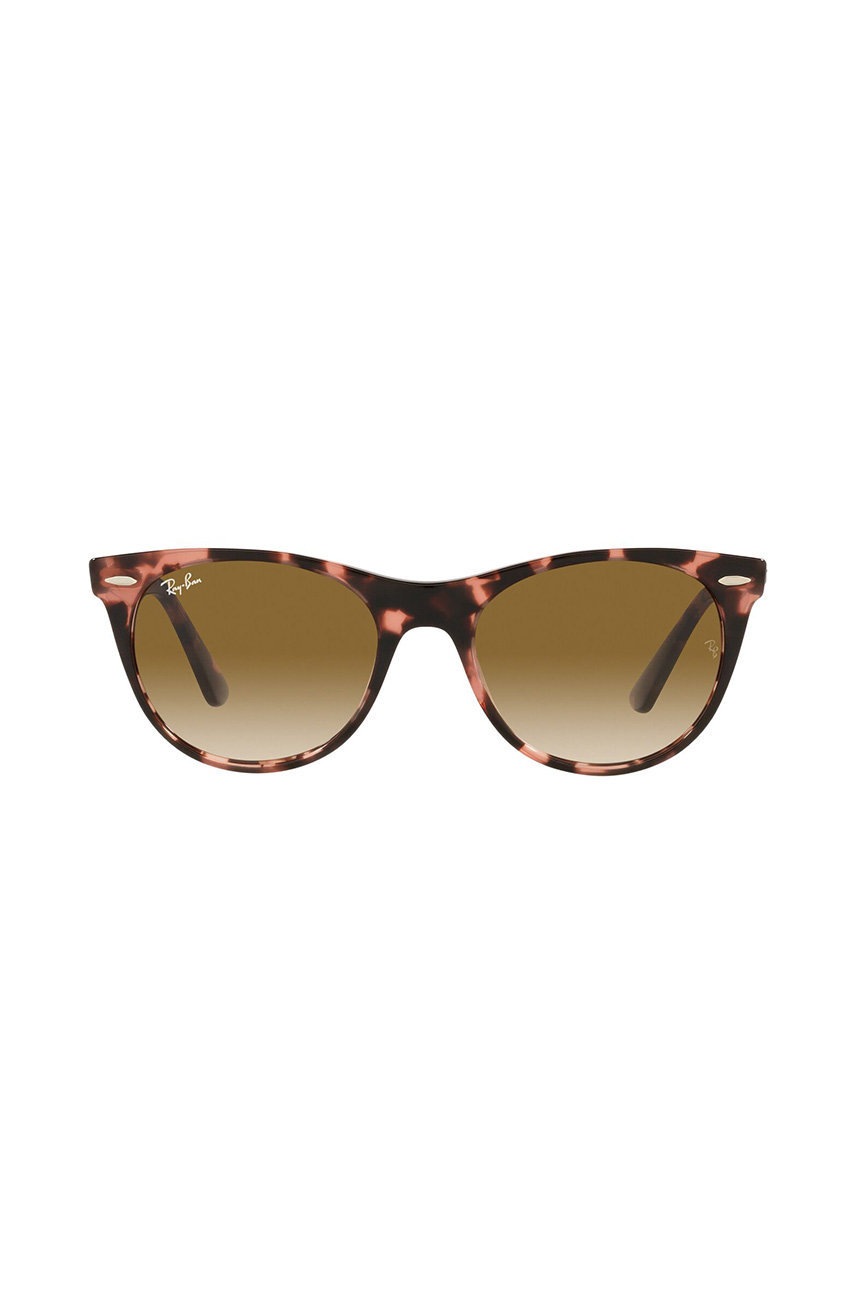 

Сонцезахисні окуляри Ray-Ban 0RB2185 жіночі колір коричневий