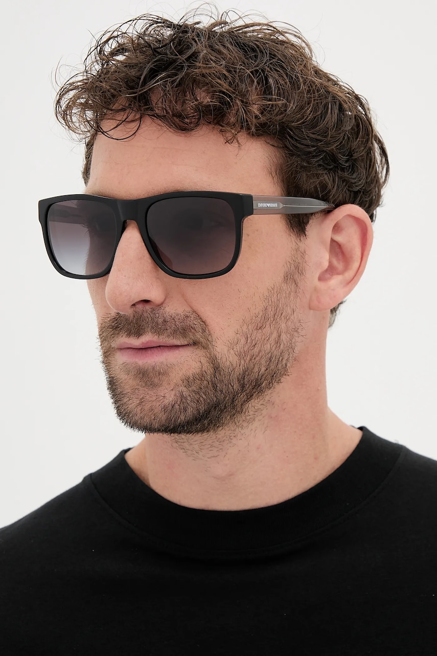 Emporio Armani Ochelari de soare bărbați, culoarea negru