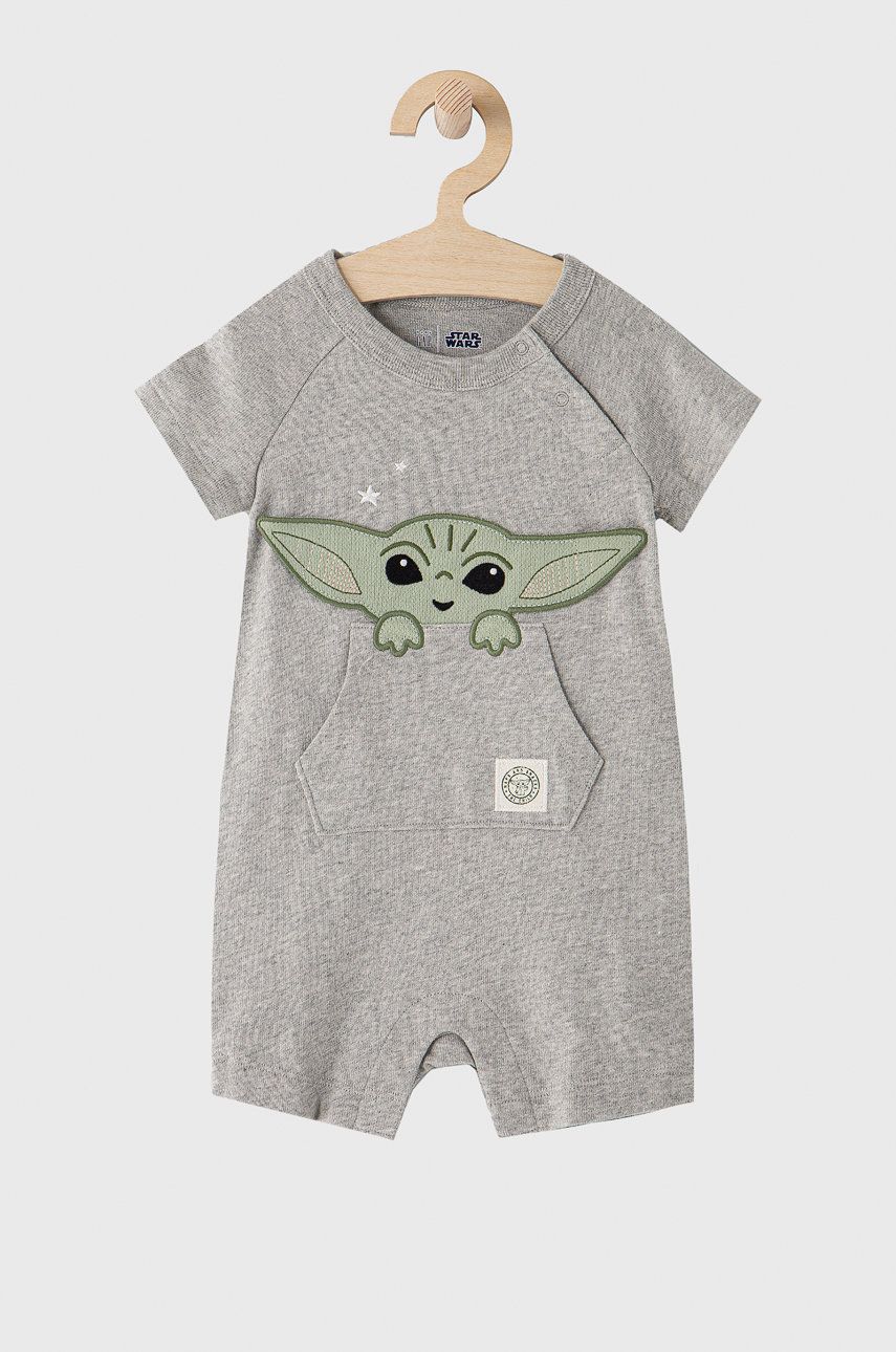 GAP Combinezon bebe culoarea gri