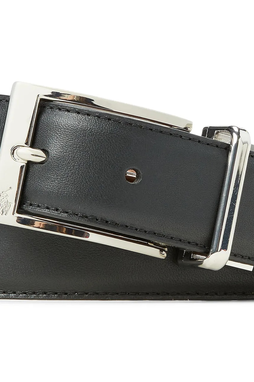Кожаный ремень Polo Ralph Lauren цвет чёрный 405800535001 Кожаный ремень Polo Ralph Lauren цвет чёрный 405800535001