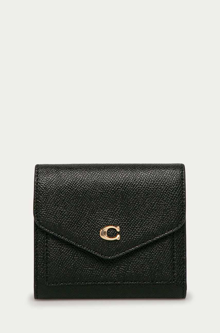 Levně Peněženka Coach Wyn Small Wallet černá barva