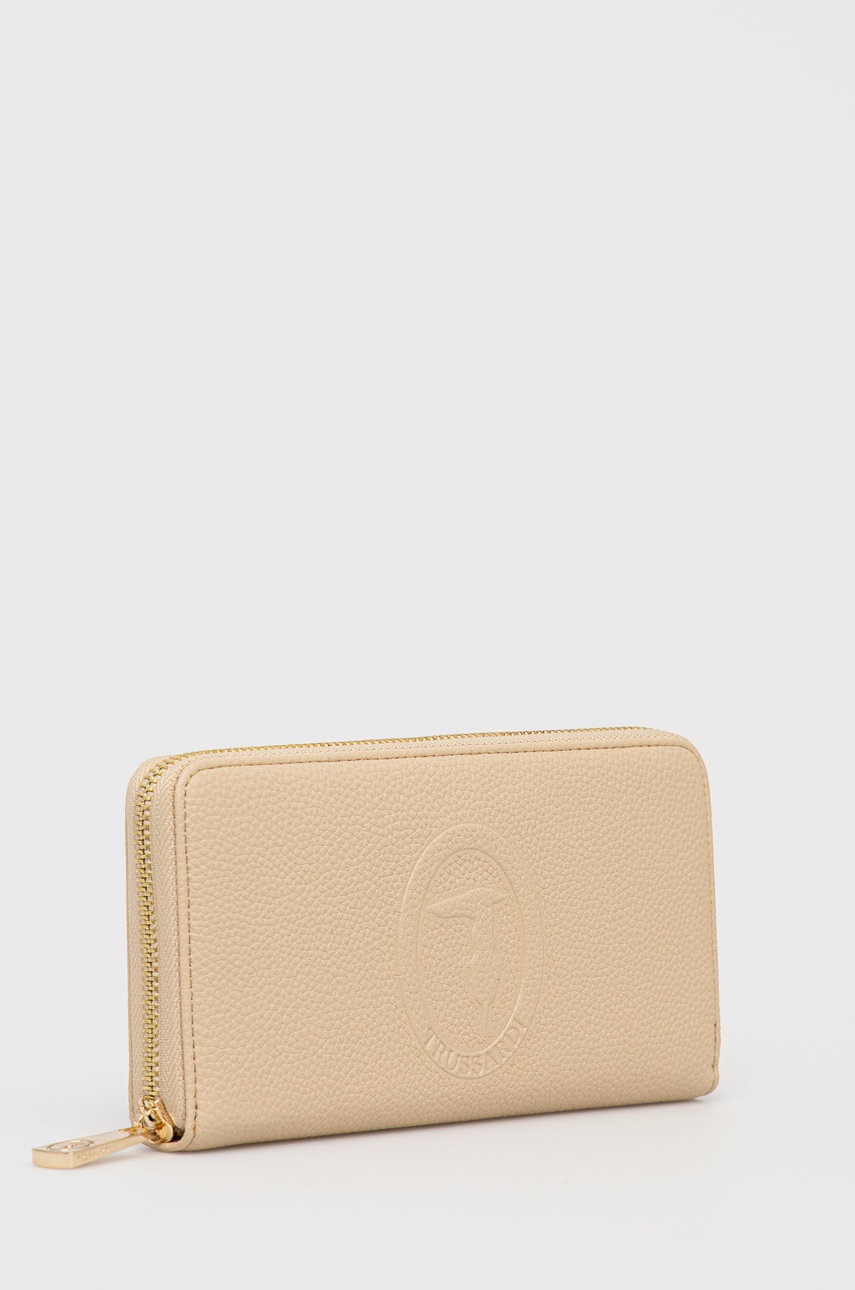 

Кошелек Trussardi женский цвет бежевый