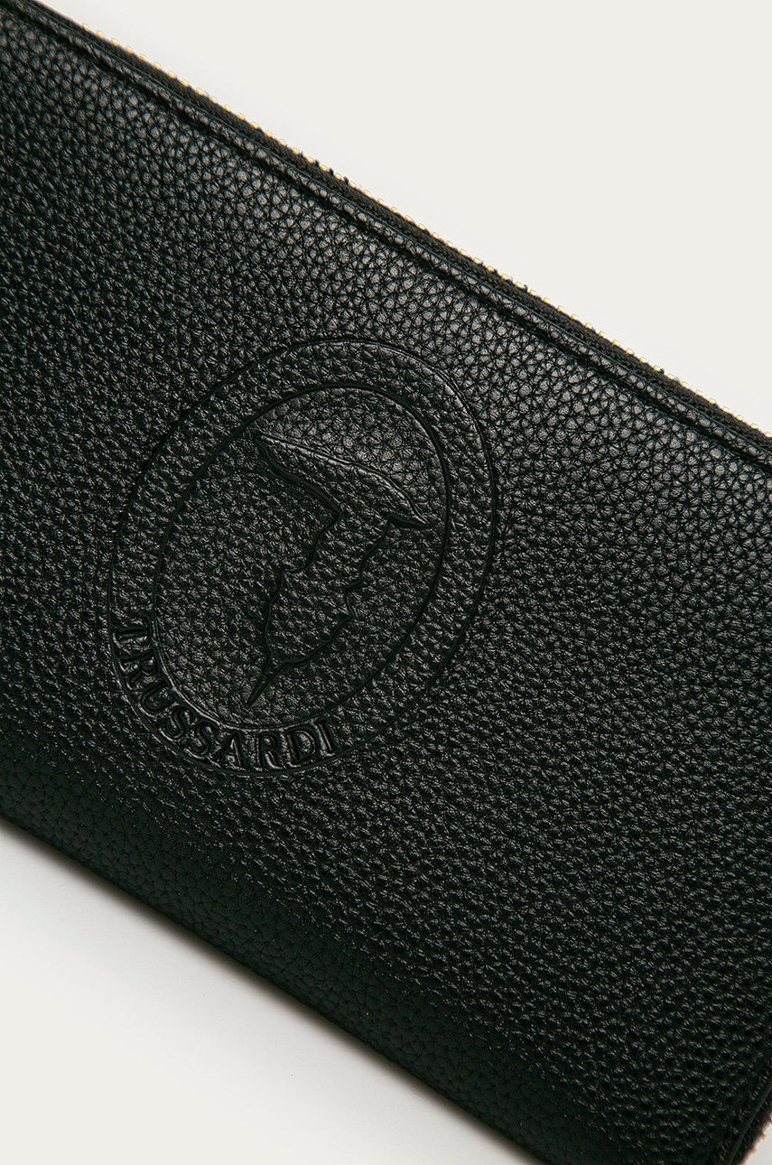 

Гаманець Trussardi жіночий колір чорний