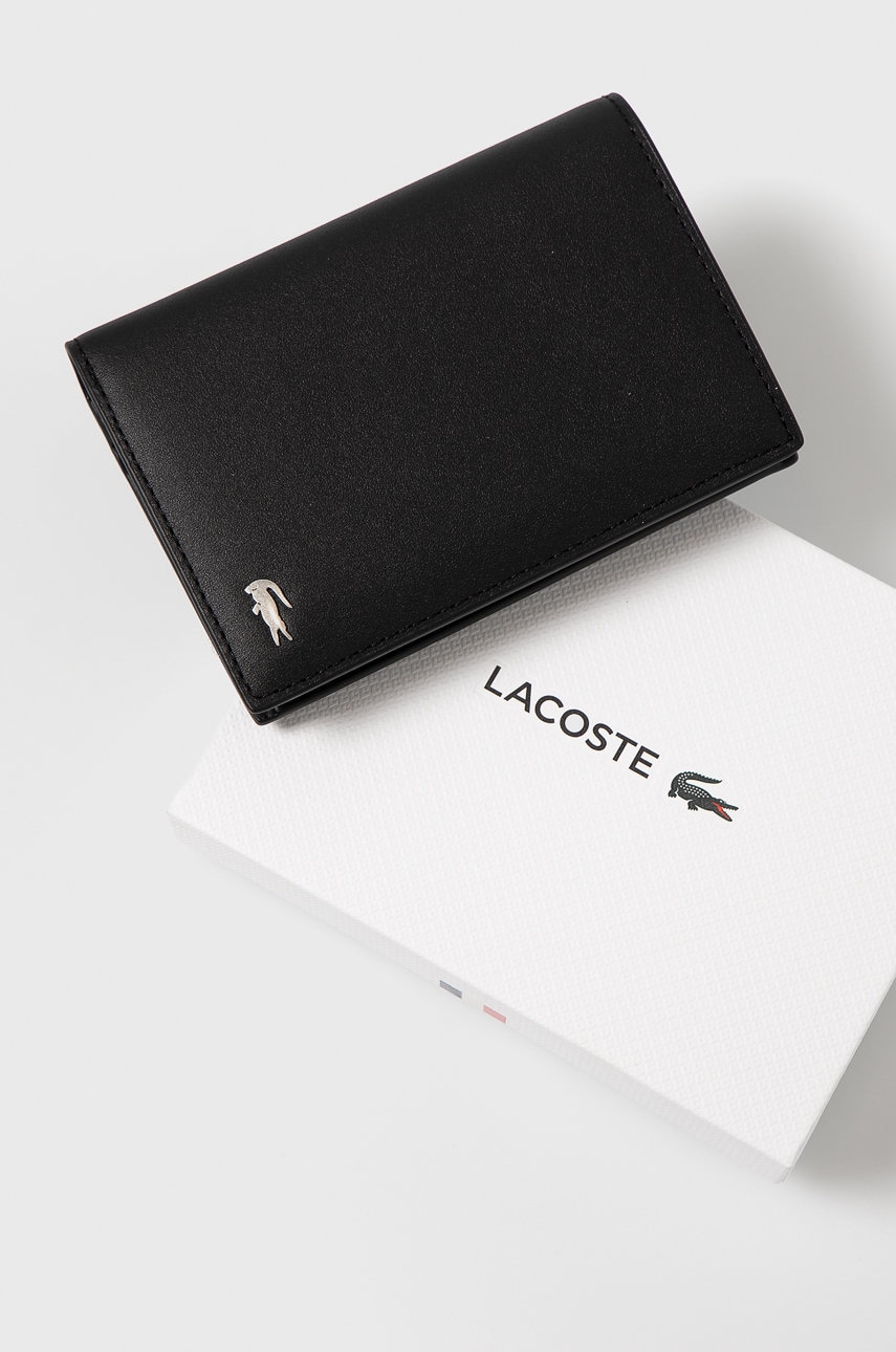 Kožená peňaženka Lacoste