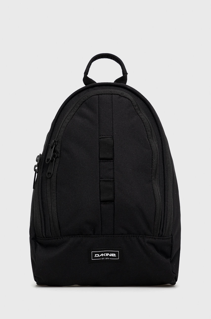 Dakine rucsac femei, culoarea negru, mic, modelator