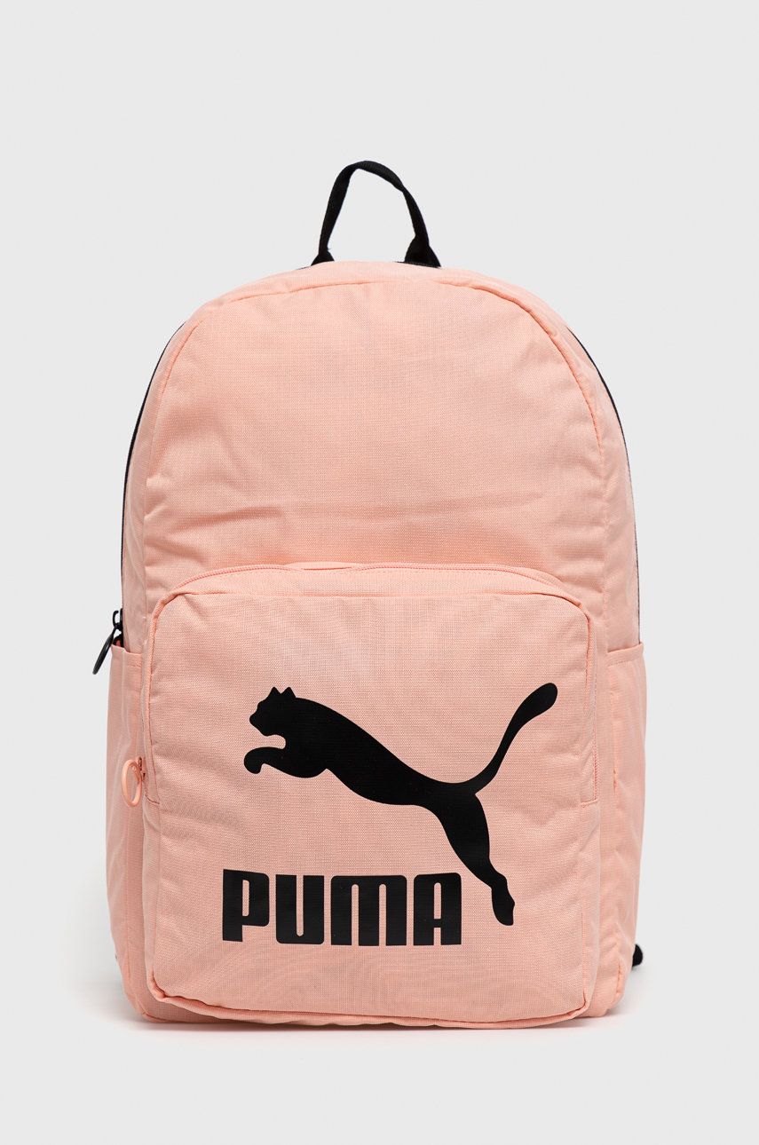 Puma Rucsac femei, culoarea roz, mare, cu imprimeu answear.ro