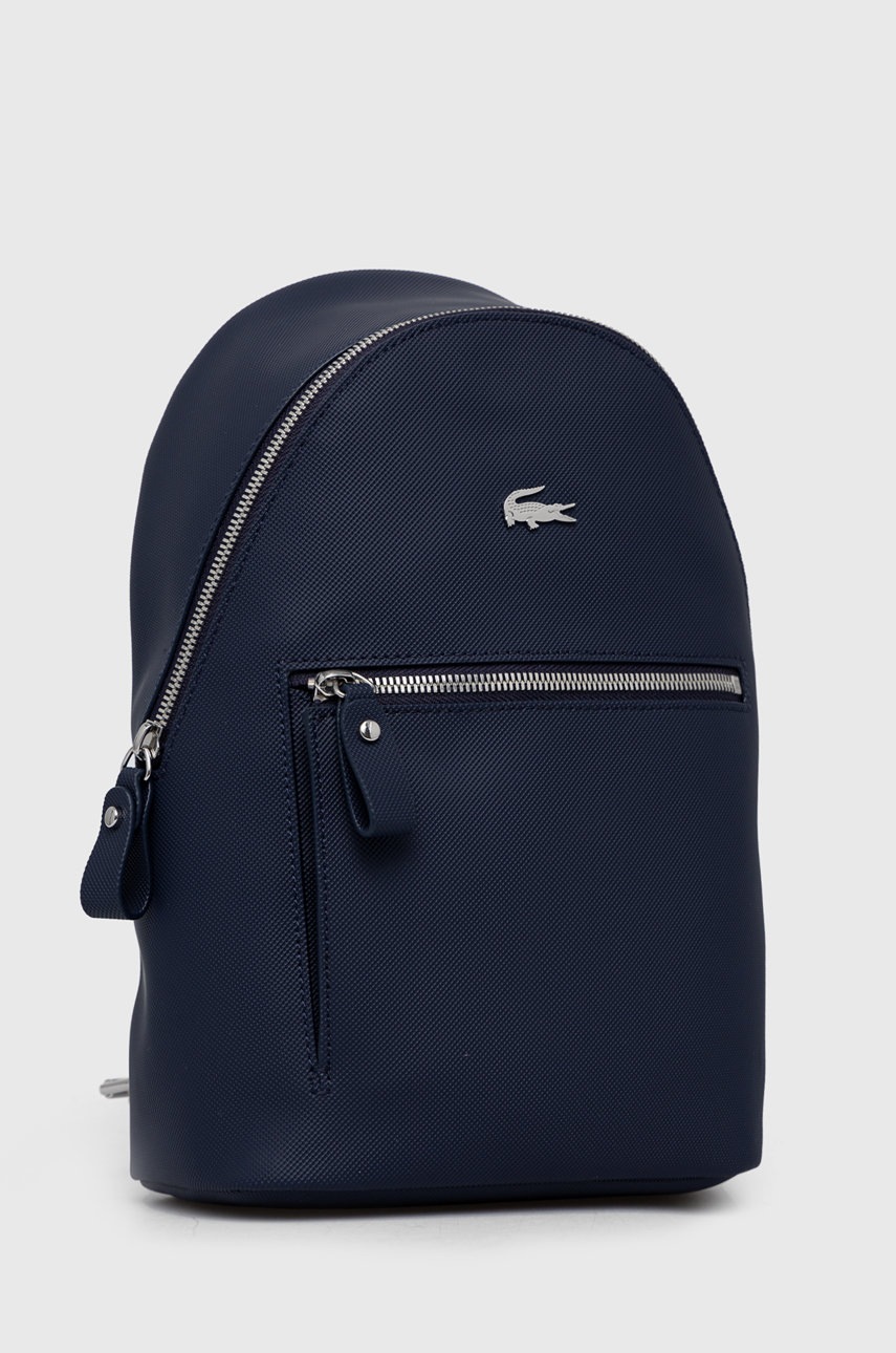 

Рюкзак Lacoste жіночий колір синій малий однотонний