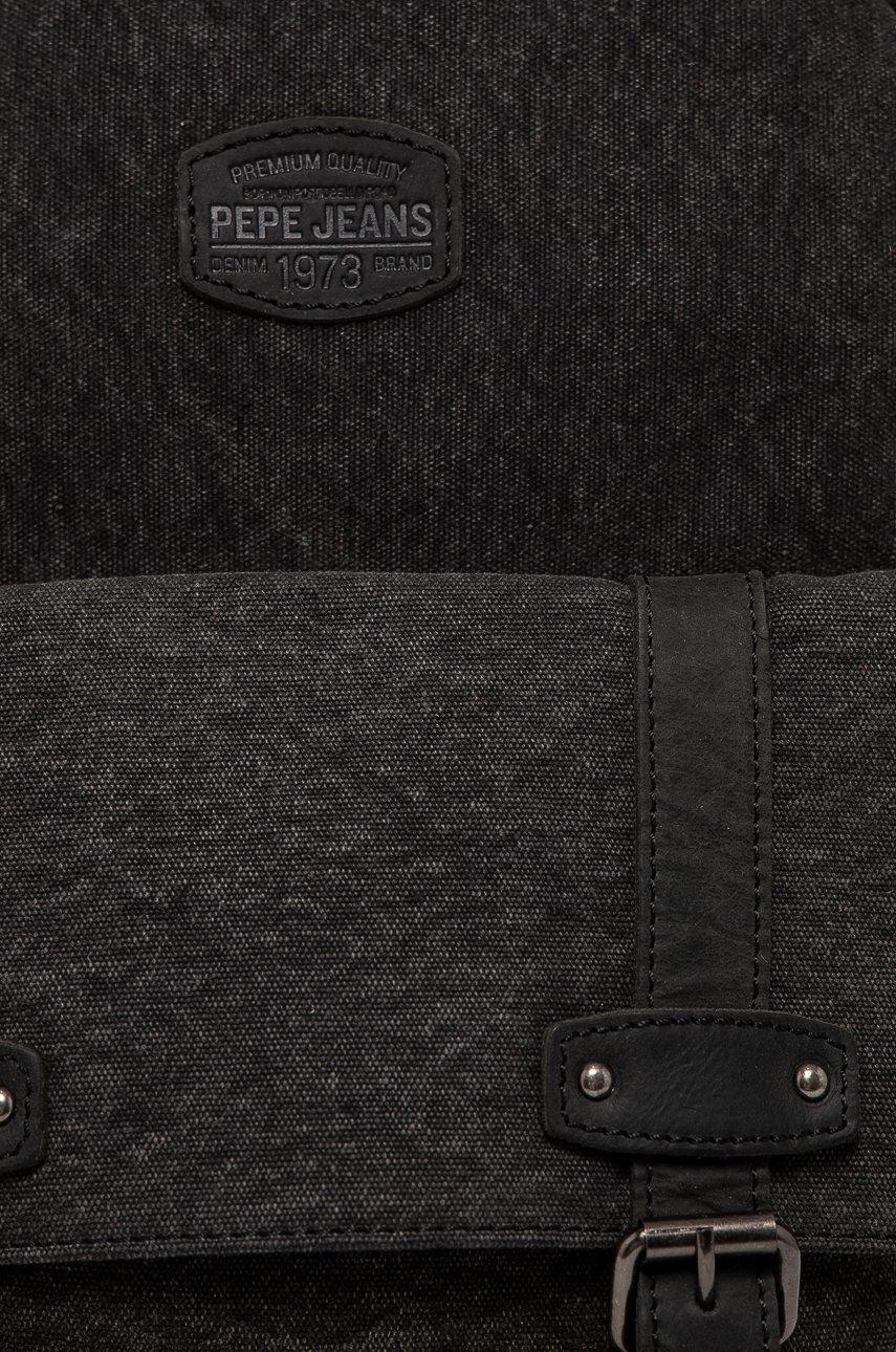 

Рюкзак Pepe Jeans чоловічий колір чорний великий гладкий