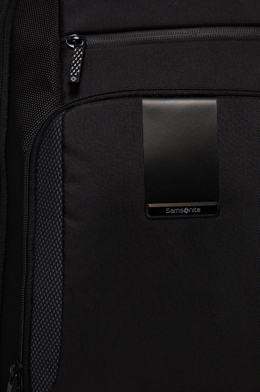 

Рюкзак Samsonite мужской цвет чёрный большой гладкий