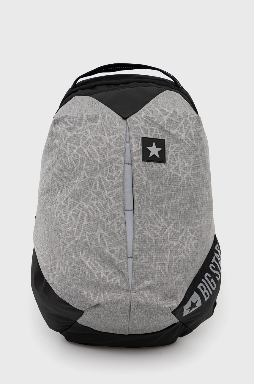 Big star accessories rucsac culoarea gri, mare, modelator