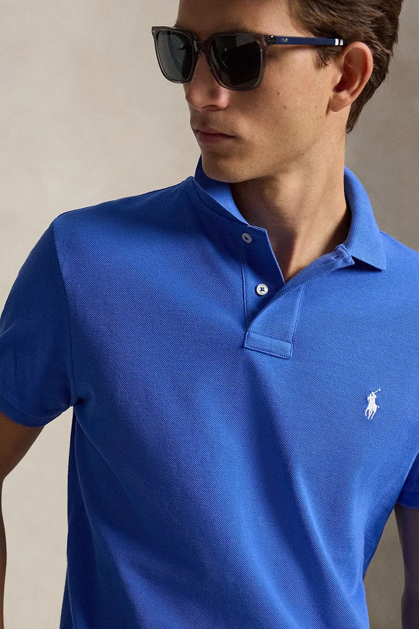 Polo Ralph Lauren polo tričko pánske bavlnené