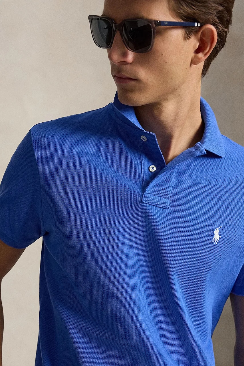 Polo Ralph Lauren polo tričko pánske bavlnené