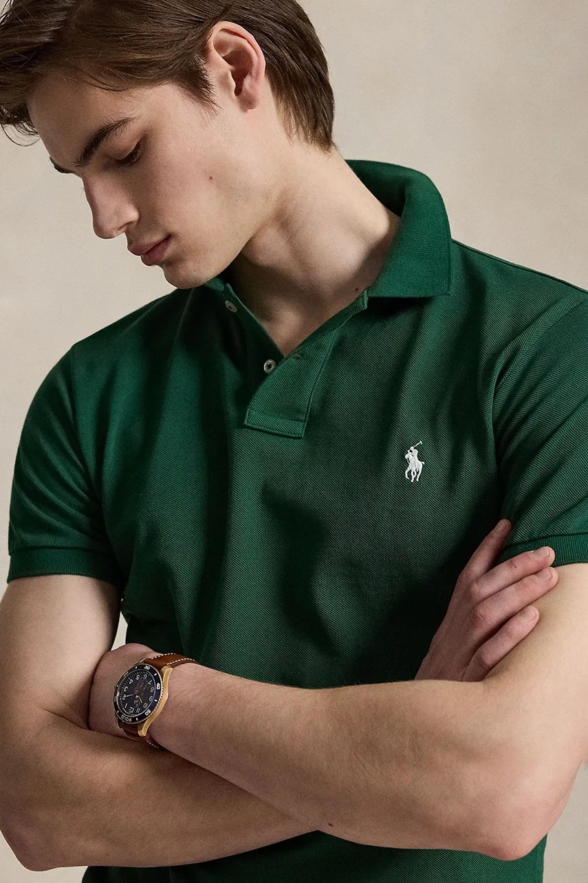 Polo Ralph Lauren polo tričko pánske bavlnené