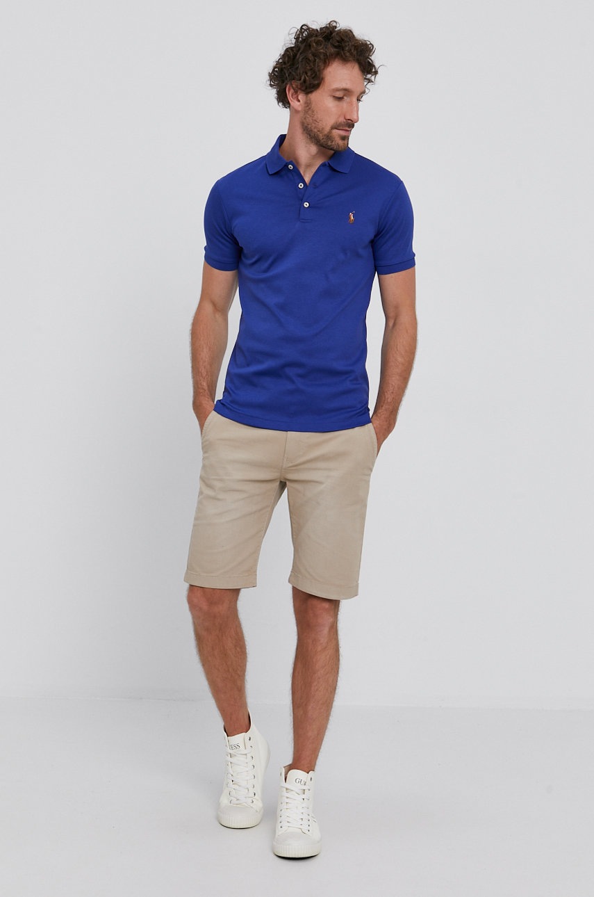 

Поло Polo Ralph Lauren мужское гладкий