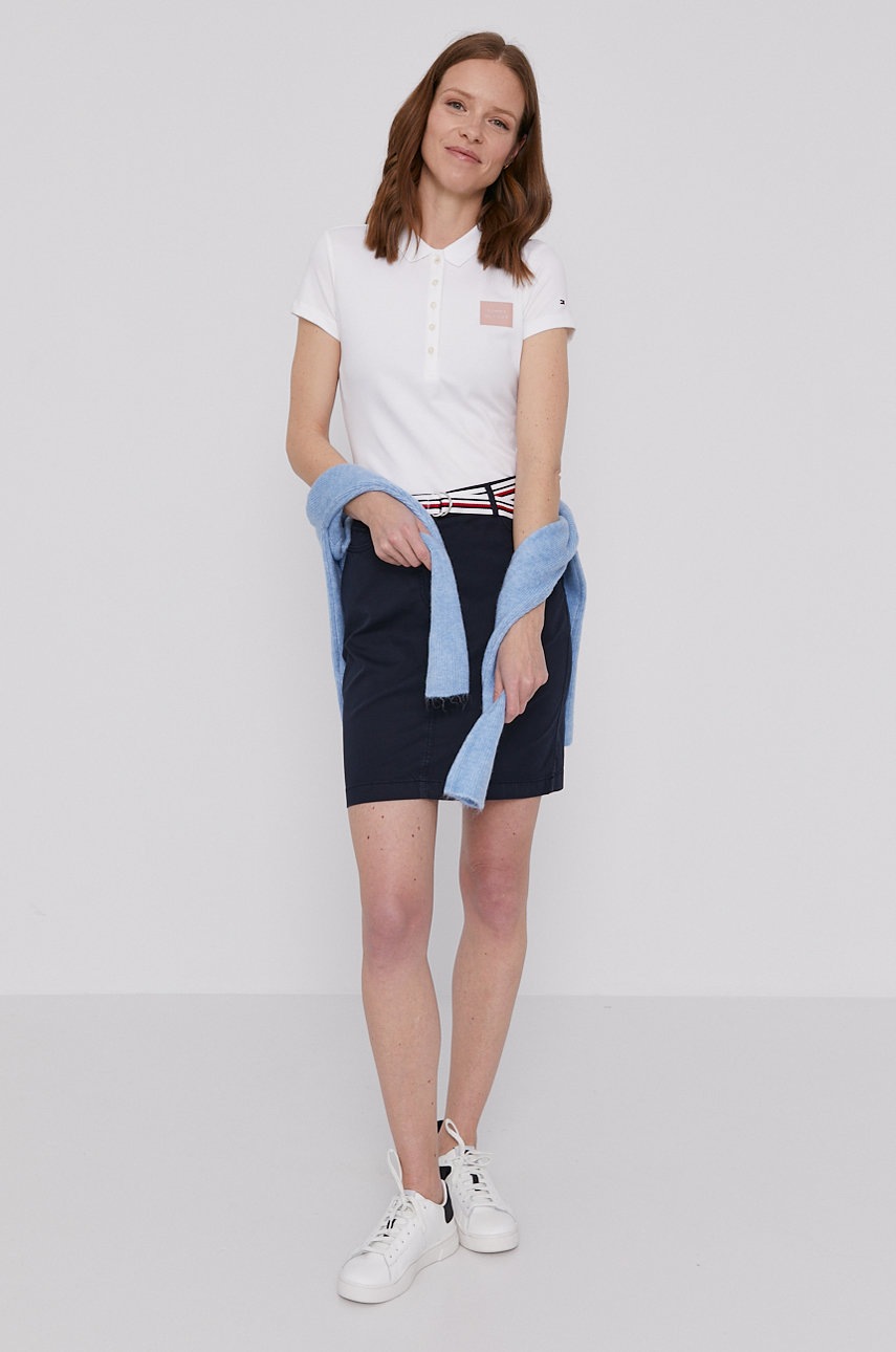 

Юбка Tommy Hilfiger цвет синий mini прямая