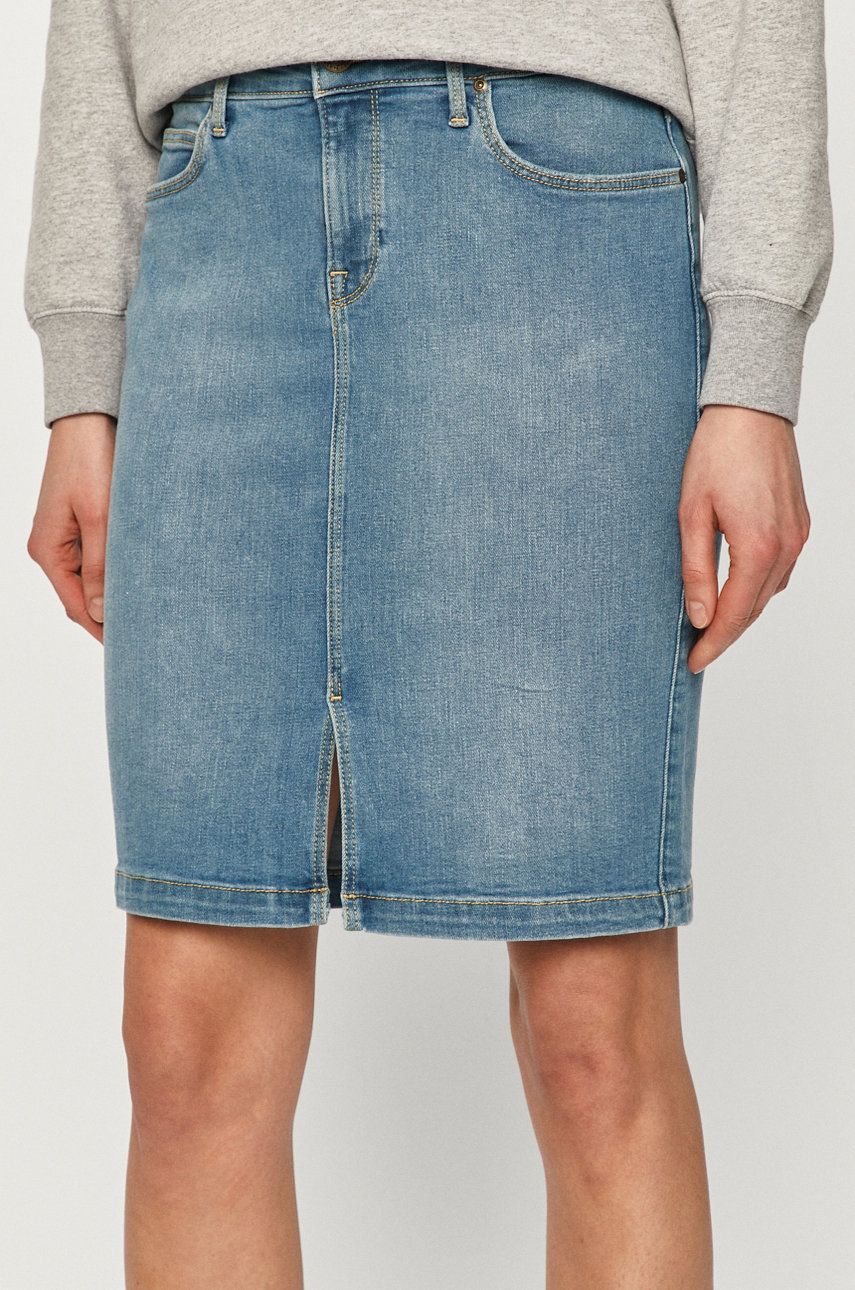 Lee – Fusta jeans answear.ro imagine noua