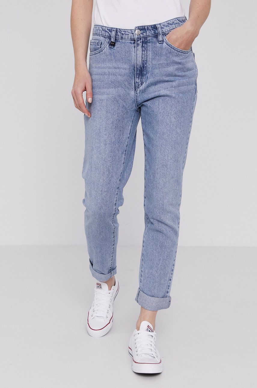 Armani Exchange Jeans 3KYJ06.Y1UEZ femei, high waist answear.ro imagine megaplaza.ro