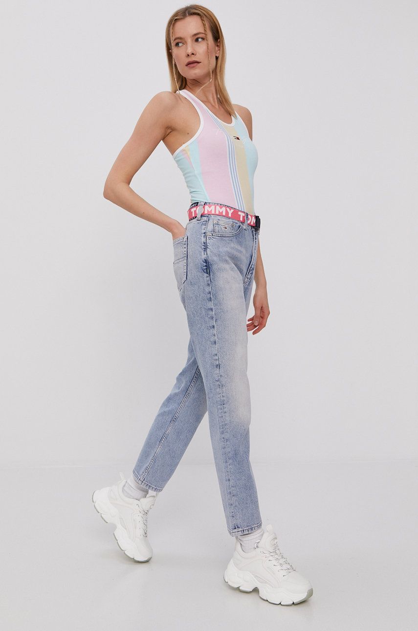 Tommy Jeans Jeans femei, high waist answear.ro imagine megaplaza.ro