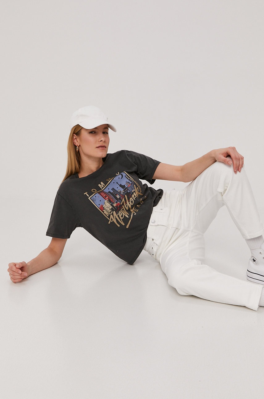 

Джинси Tommy Jeans жіночі висока посадка