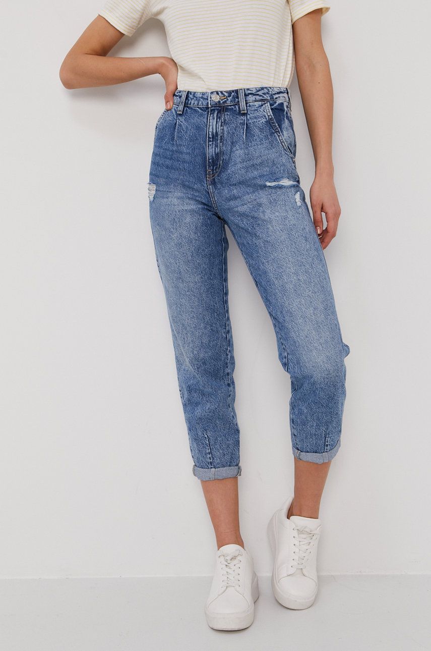 Tally Weijl Jeans femei, high waist answear.ro imagine megaplaza.ro