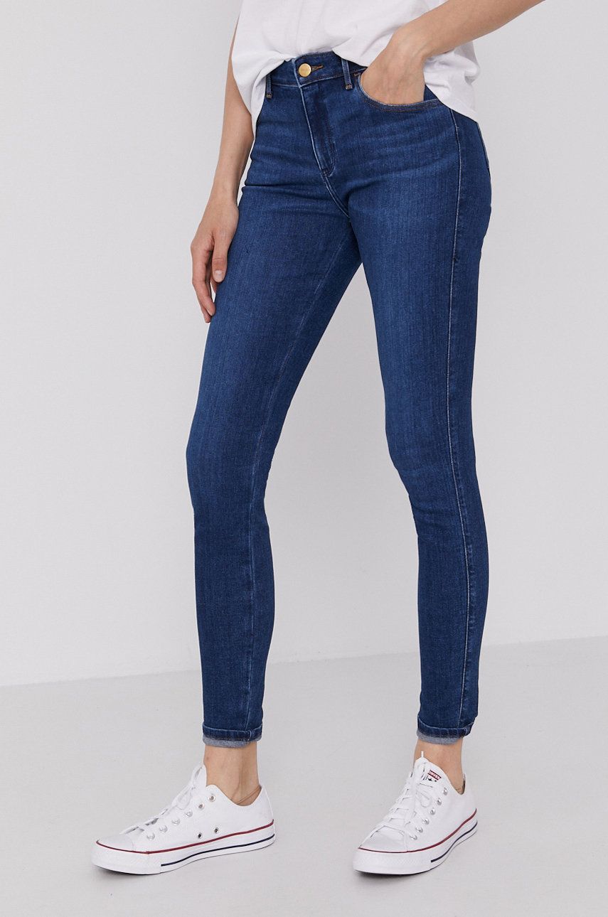Wrangler Jeans Authentic Love femei, medium waist answear.ro