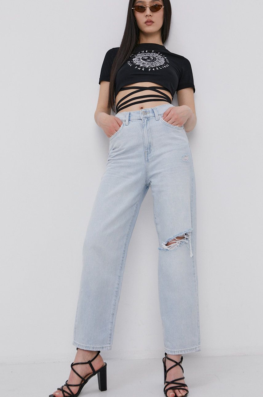 Tally Weijl Jeans femei, high waist answear imagine noua