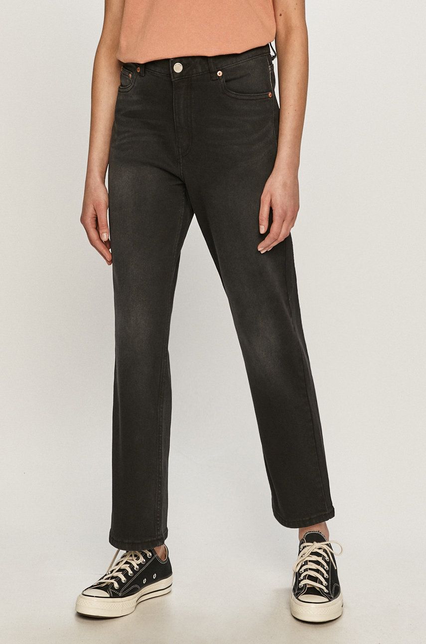 Dr. Denim Jeans femei culoarea negru answear.ro imagine noua