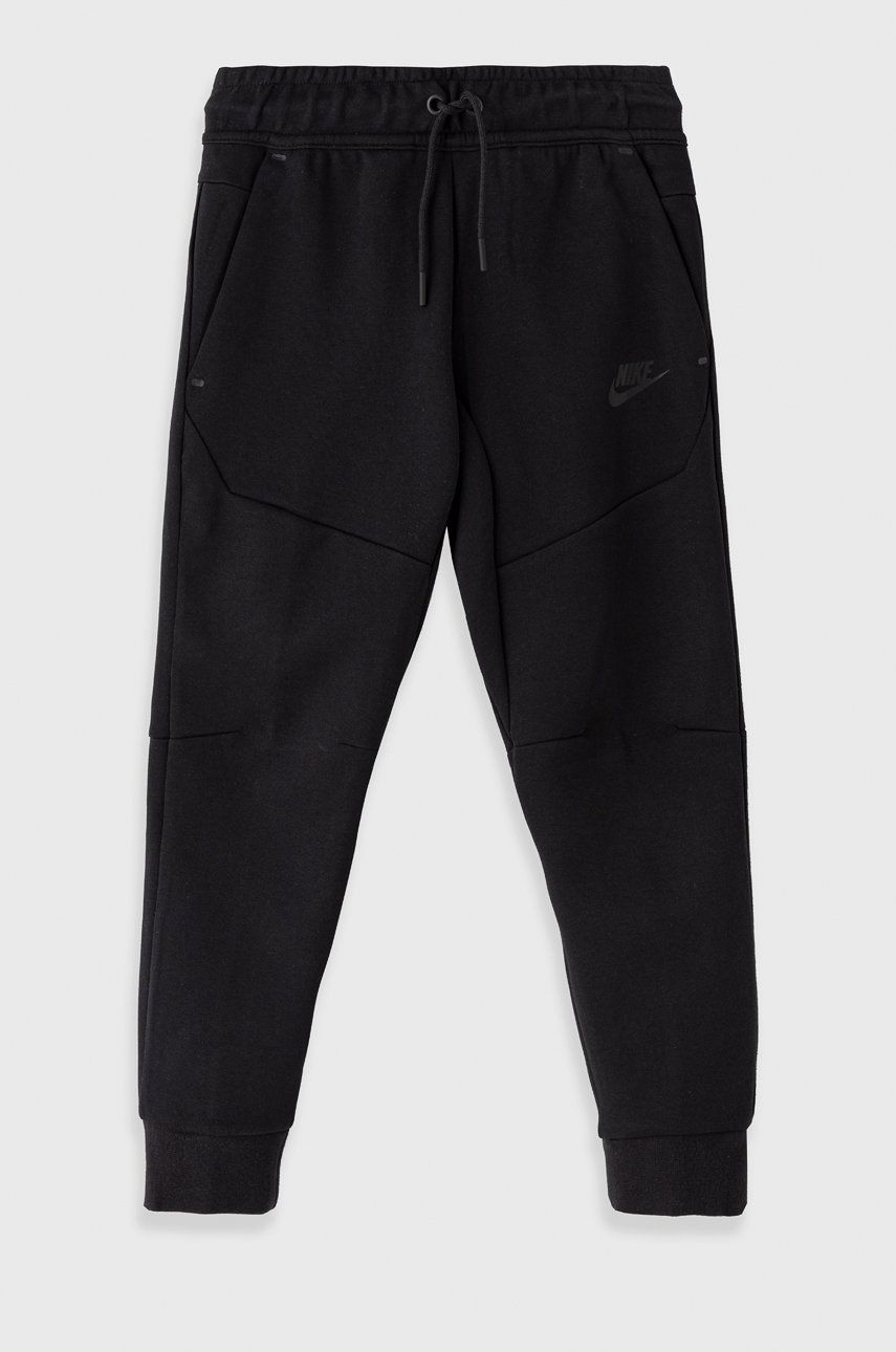 Nike Kids Pantaloni copii culoarea negru, material neted 2022 ❤️ Pret Super answear imagine noua 2022