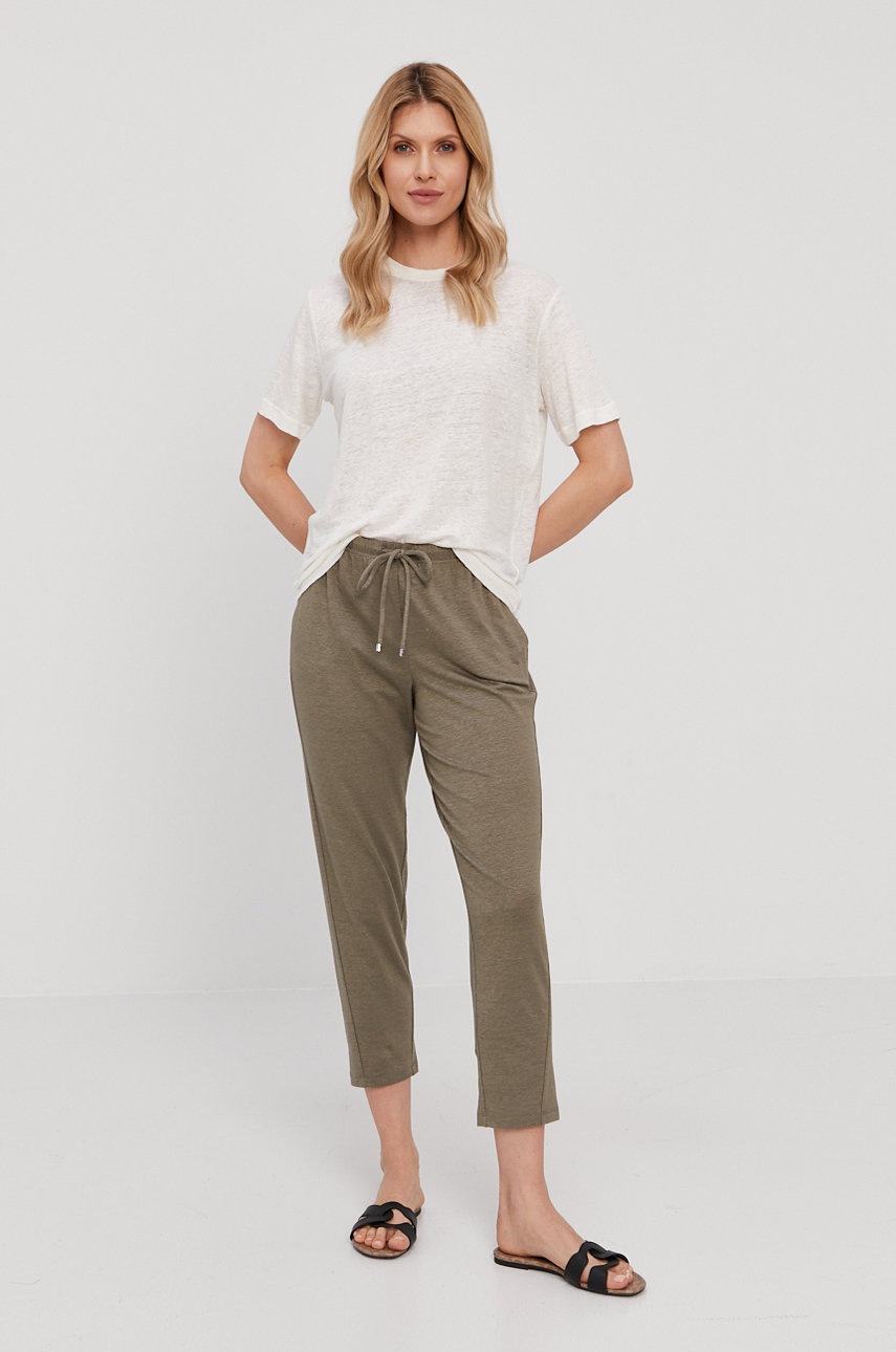 

Брюки Max Mara Leisure женские прямое средняя посадка