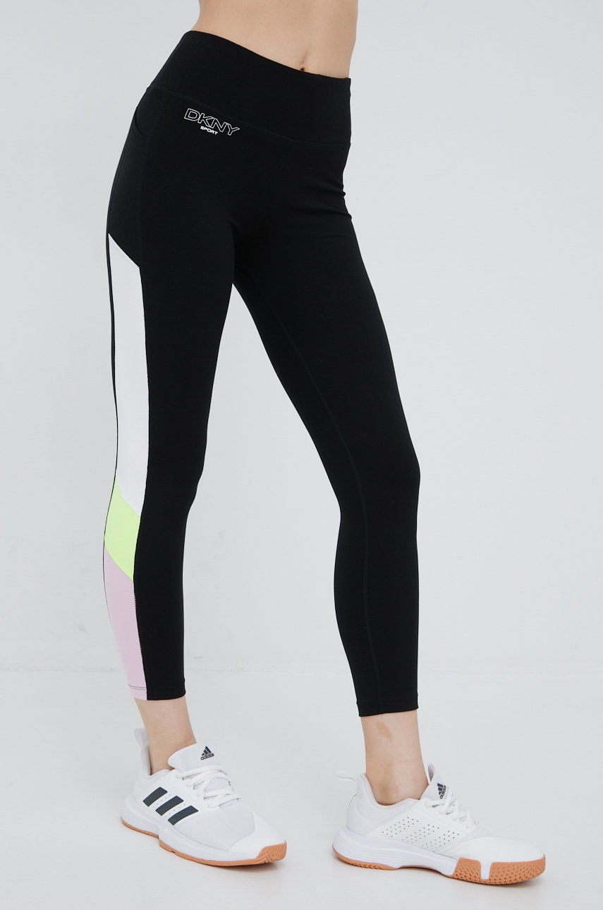 

Клин Dkny в лилаво с десен, Виолетов