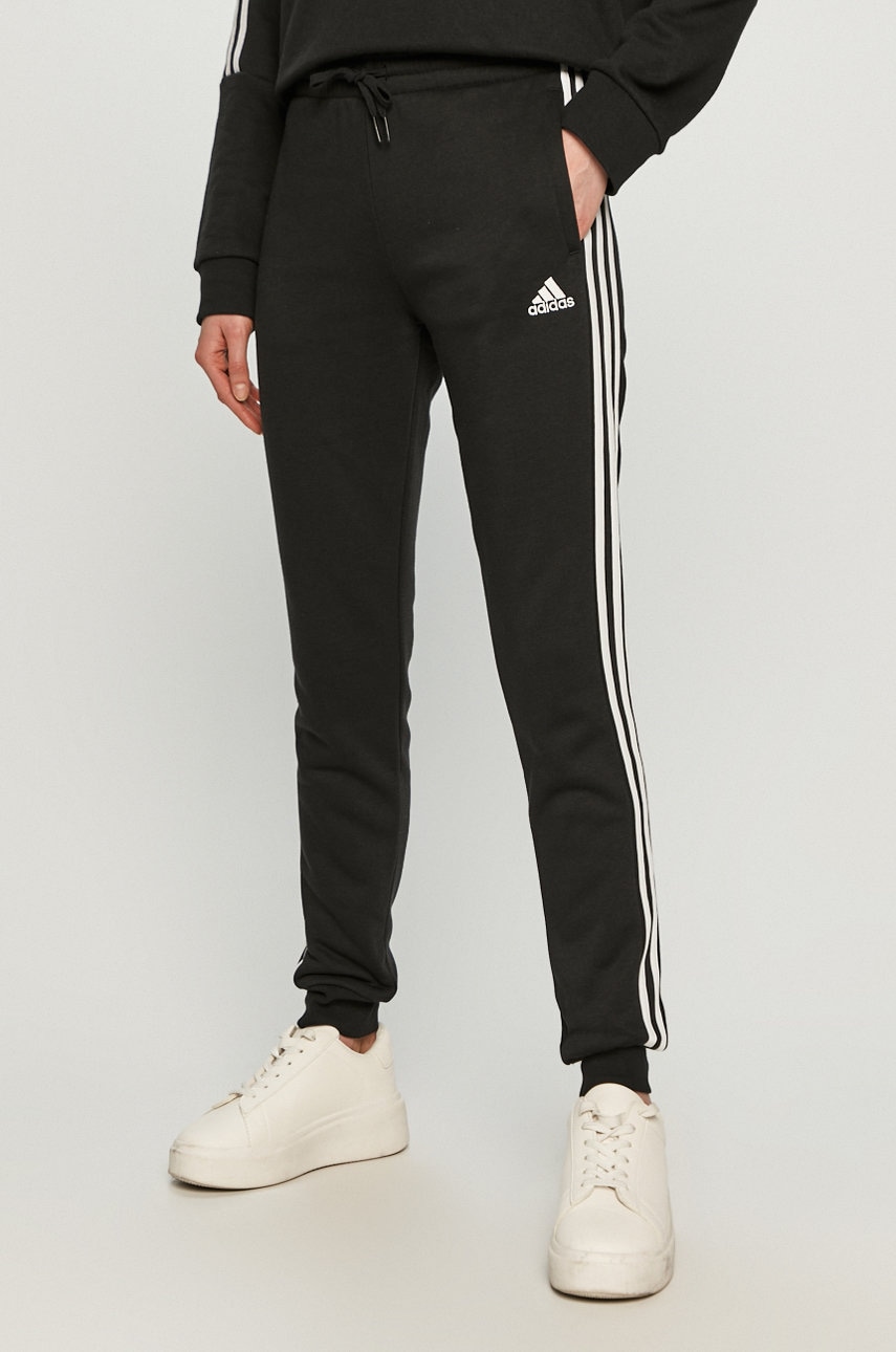 Adidas Pantaloni Gm5551 Femei, Culoarea Negru