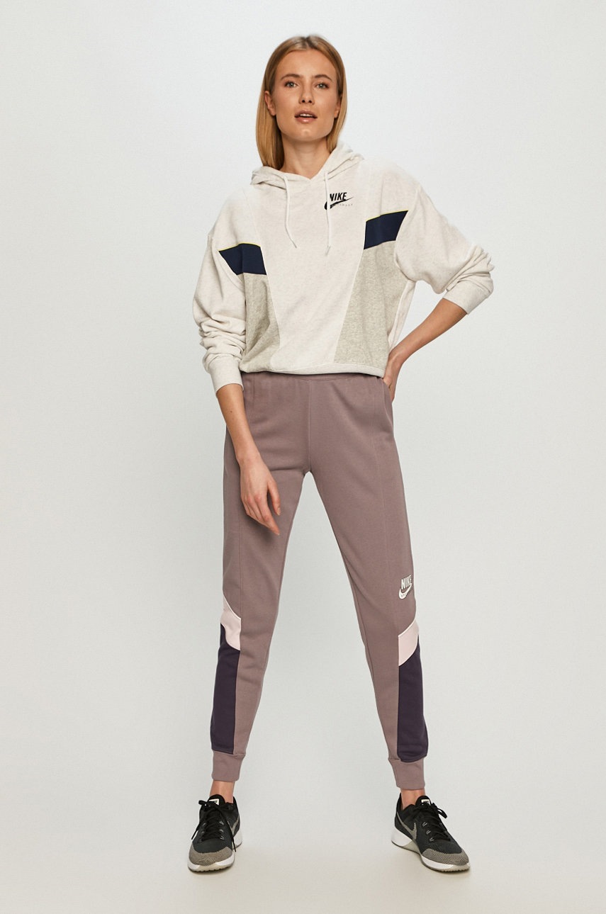 

Штани Nike Sportswear жіночі колір фіолетовий